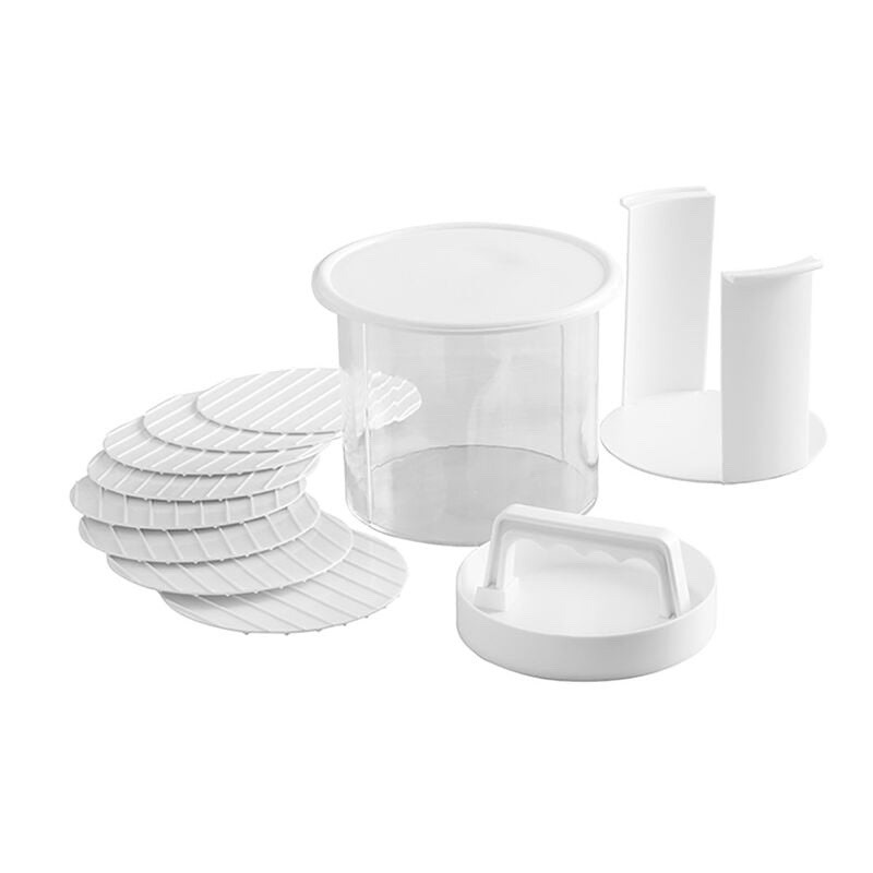 Mr. BBQ Burgers on the Go Patty Maker, 12 Piece Non-Stick 8-Layer Plastic Disc gallery