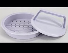 Single Hamburger Patty Beef Press Cooking Concepts 2 Pieces Brand New