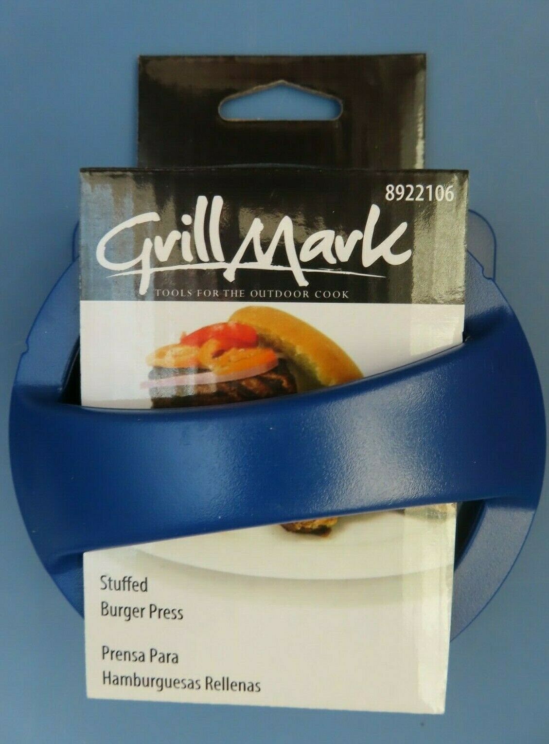 Grill Mark Plastic Resin Stuffed Burger Press. # 24795-C18 NEW gallery
