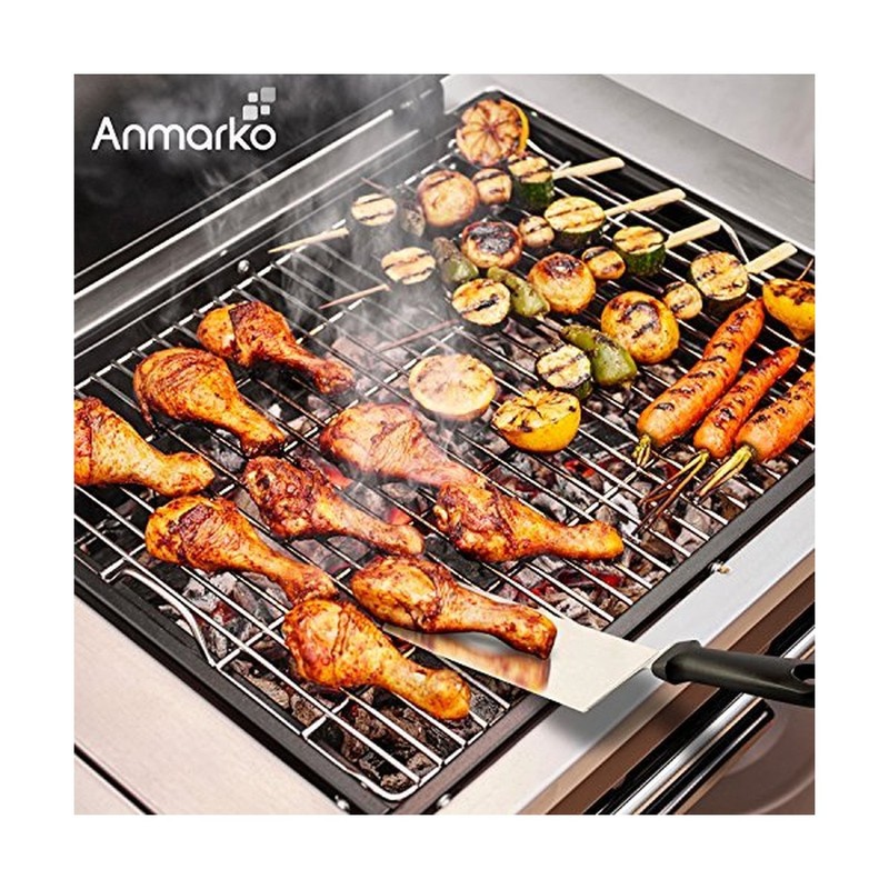 Anmarko Griddle Spatula Set - Stainless Steel Metal Spatula and Gri... Fast Ship gallery