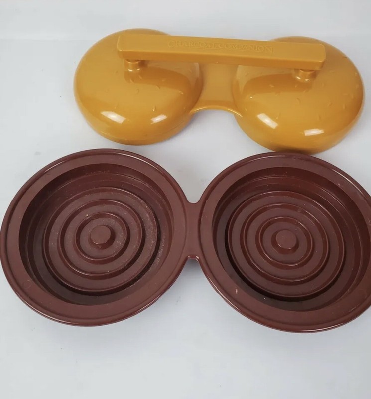 Charcoal Companion Hamburger Patty Maker Dual Press GUC gallery