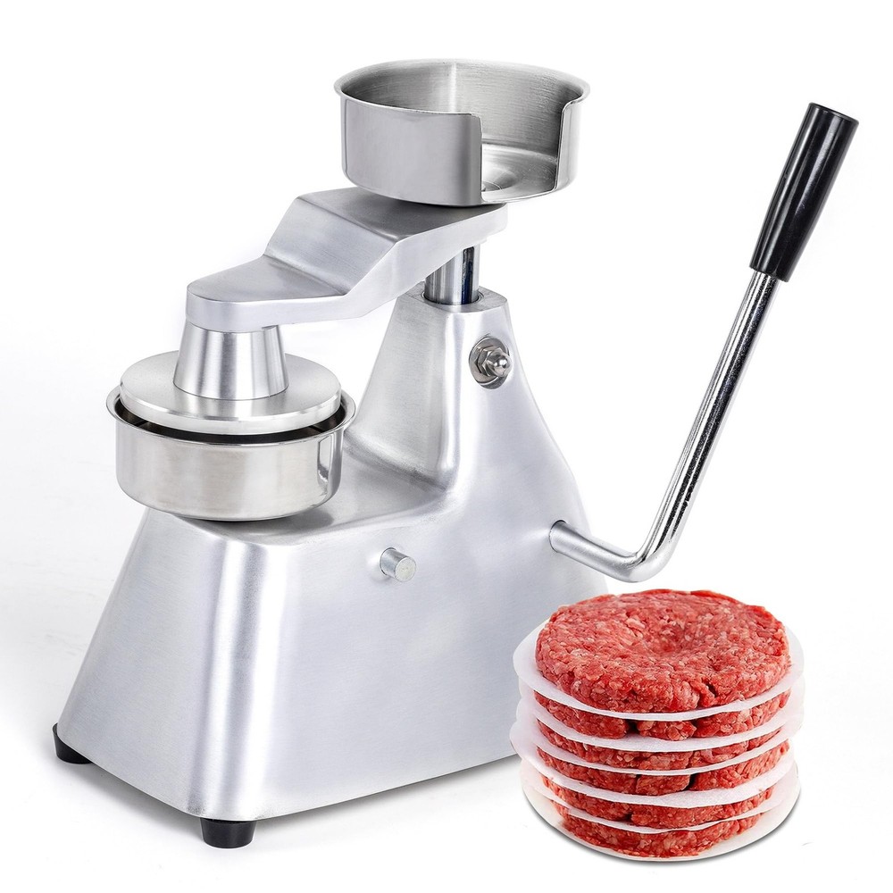 Commercial Hamburger Patty Maker 105mm/4 inch Stainless Steel Burger Press - ...
