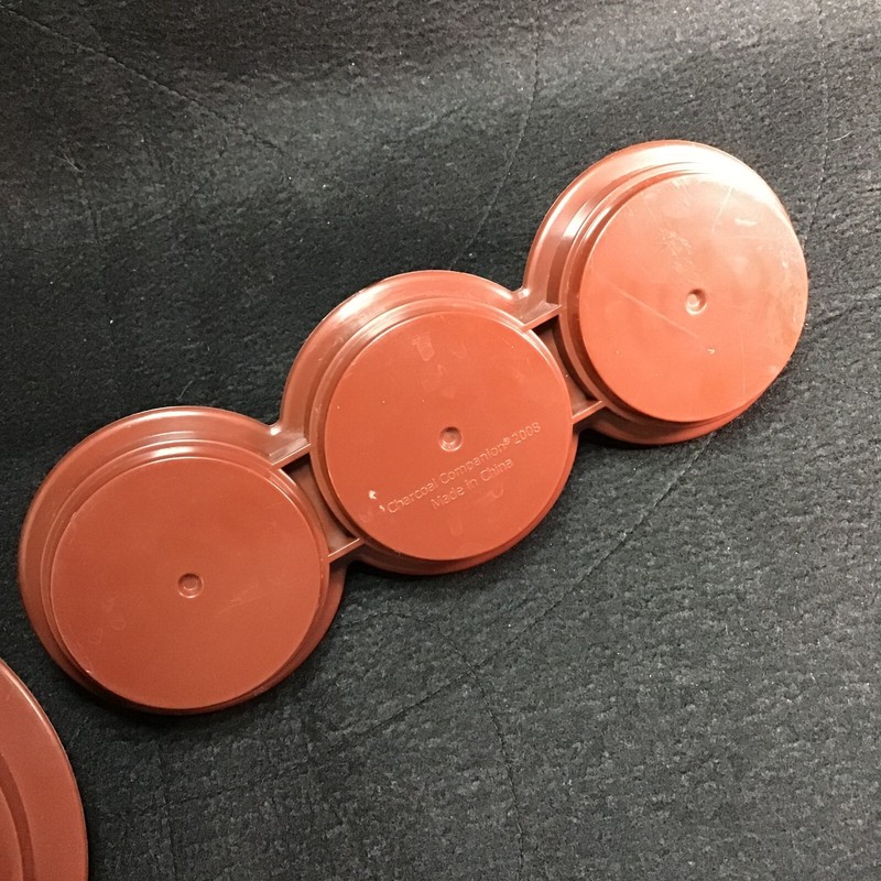 Charcoal Companion Hamburger Press 2 Molds Burger 4.5" & 2 1/2" Circular Patties gallery