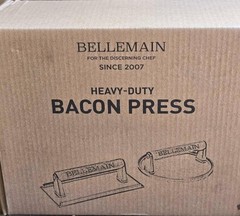 Bellemain Heavy-Duty Cast Iron Grill Press Set – Perfect Smash Burger Press
