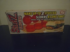 Stuffed Sliders Burger Press Maker Mold Kit 3 in 1 Non-Stick Stuffer Hamburg