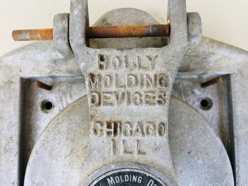 Vintage Hollymatic 'Holly Jr' Hamburger 5" Patty Mold Press Machine Aluminum gallery