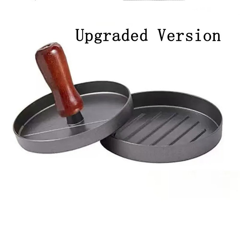 Aluminum Burger Press Patty Maker Kitchen BBQ Grill Meat Tool gallery