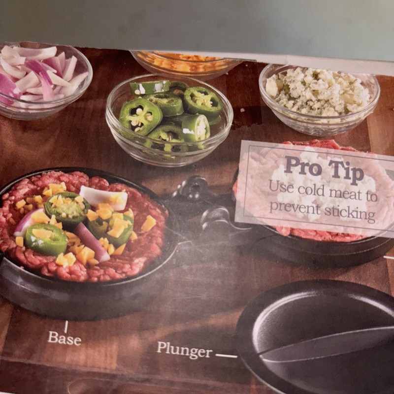 Stuffed burger press by Charleston wrap, Kitchen and Home Collection gallery