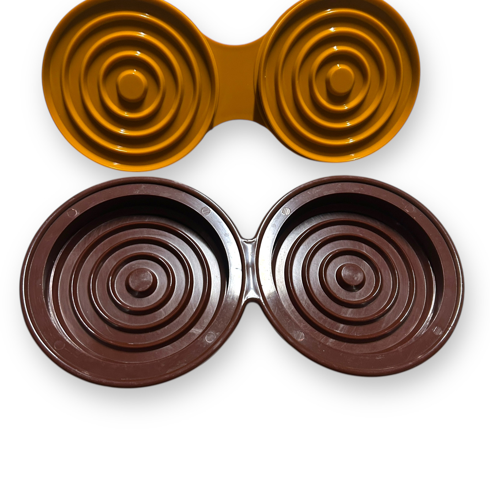 Charcoal Companion Double Hamburger Press Mold Burger 4.5" Circular Patties 2005 gallery
