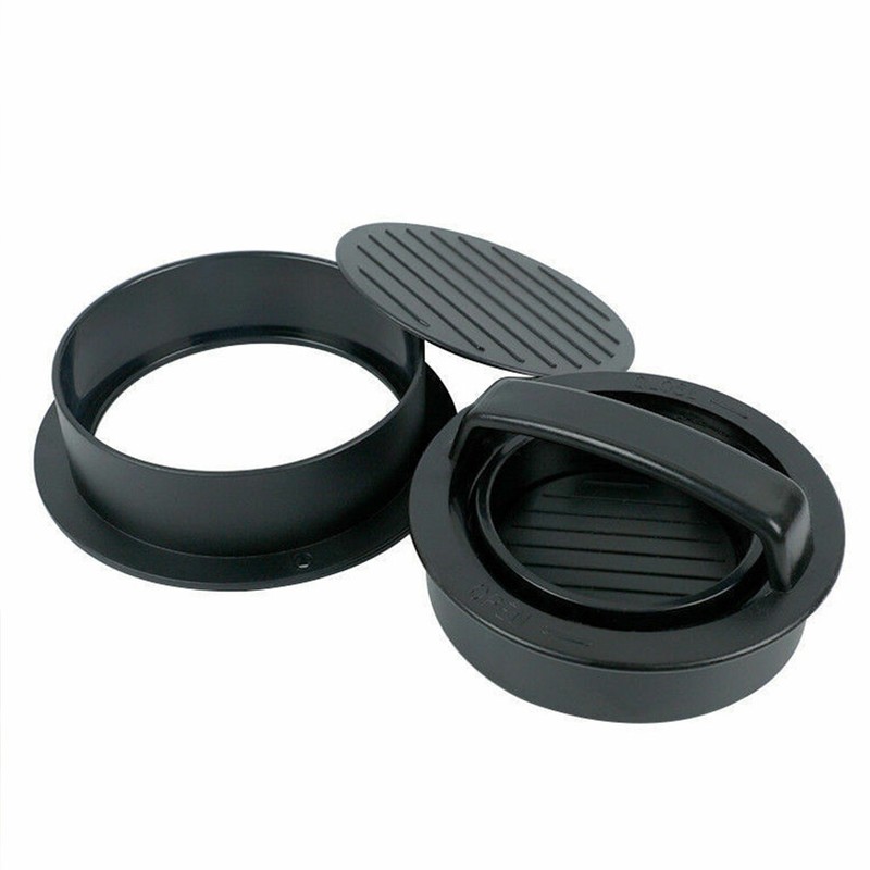 US 1-2 Pack Stuffed Hamburger Press Patty Maker Burger 3 in 1 Non-Stick Mold gallery