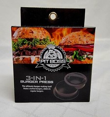 Pit Boss Burger Press 3-In-1 Burger Press