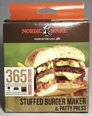 Nordic Ware Stuffed Burger Maker & Patty Press Sliders Made In USA Brand New NIP