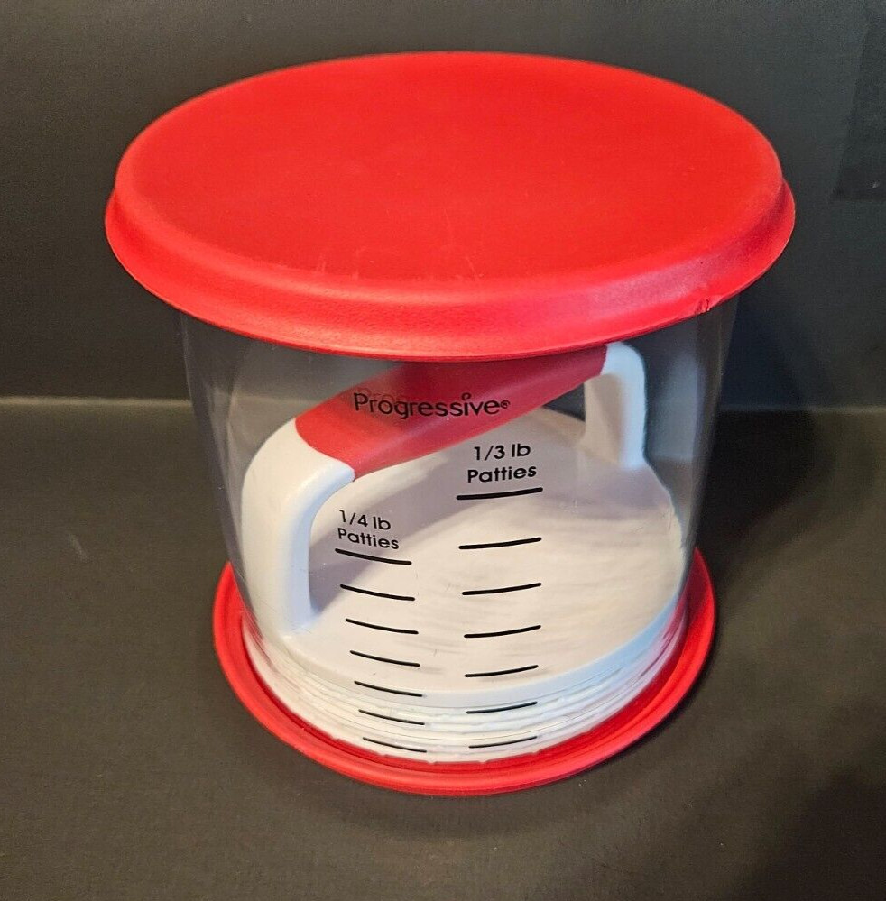 Non-Stick Hamburger Patty Maker Burger Press - Progressive Prepworks gallery