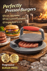 🍔 Perfect Burger Press Patty Maker – 4.5″ 6oz | Even Cooking I ONEDAY SHIPP!!!