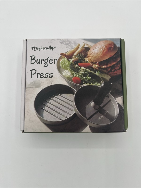 Meykers Burger Press Hamburger Patty Maker Mold Ring gallery