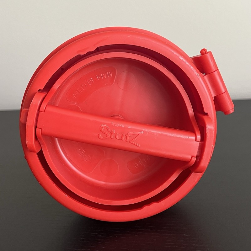 Stufz Stuffed Burger Press Hamburger Patty Maker Stuffer Red Dishwasher Safe gallery