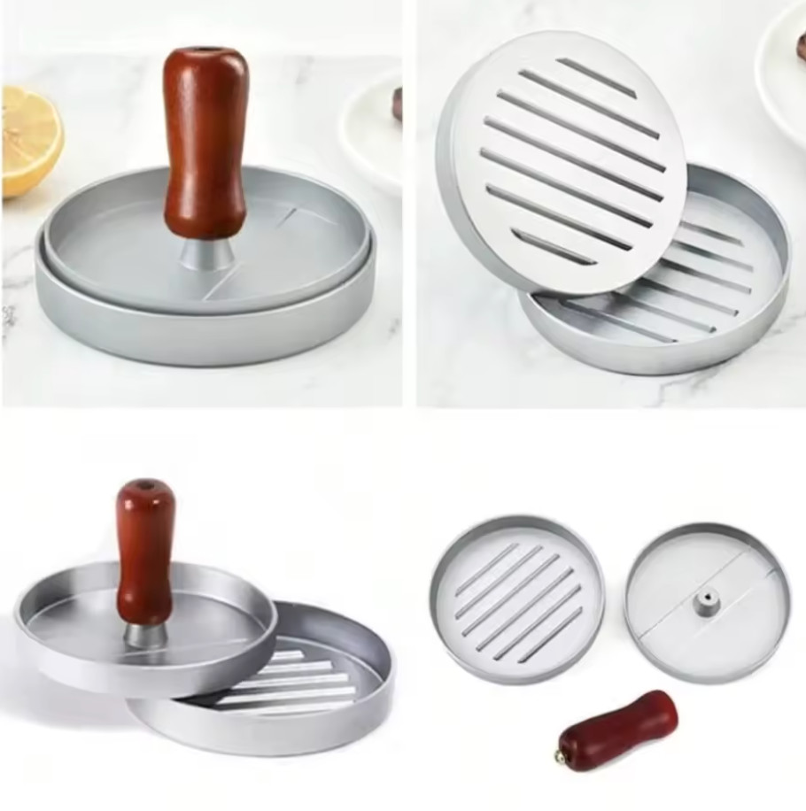 Burger Press Non-Stick Hamburger Patty Maker Maker for Kitchen BBQ Grill Cooking gallery
