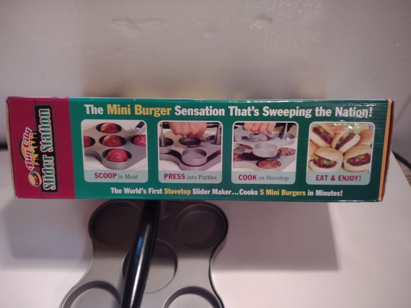 Big City Slider Station Slider Station Mini Burger As seen On TV Kitchen Cooking gallery