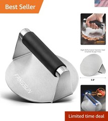 Ultimate Burger Press with Heat-Resistant Handle – Perfect for Grilling Lovers