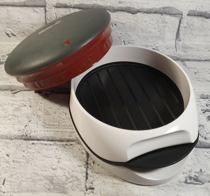 Zyliss Burger Maker Press Hamburger Patty Adjustable Thickness 1/2 lb & 1/4 lb gallery