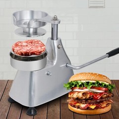 Clivia 3 in 1 Burger Press Patty Maker 4″/5″/6″ Burger Trays with 1500pcs Paper