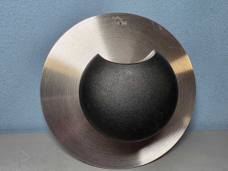 The Dom Burger Smasher 6" Stainless Steel Smashburger Press New gallery