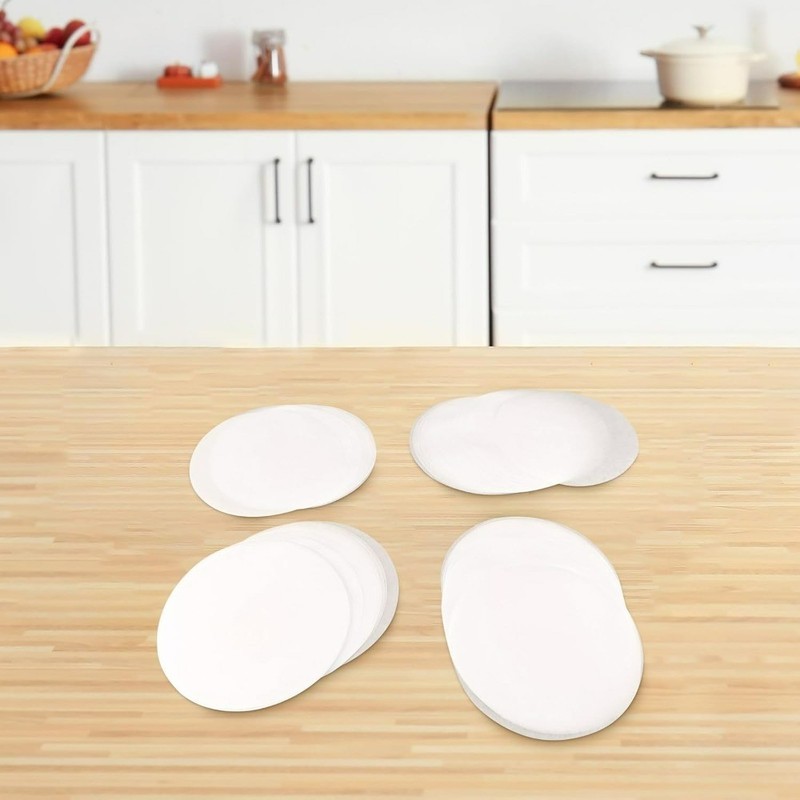 Precut 4.5 Inch Parchment Paper Sheets for Burger Press 200pcs Patty Separator gallery