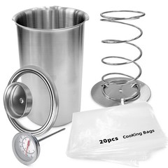 Deli Meat Press & Lunch Meat Mold 304 Stainless Steel Ham Maker with Visual W…