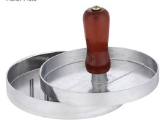 Hamburger Patty Maker Grill Press Large Round Burger Metal Mould Cooking Tools