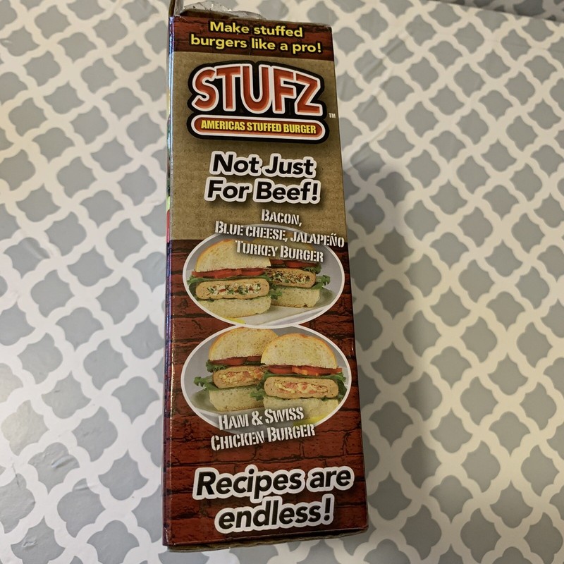 Stufz Stuffed Burger Press - Hamburger Patty Maker - As Seen On TV gallery