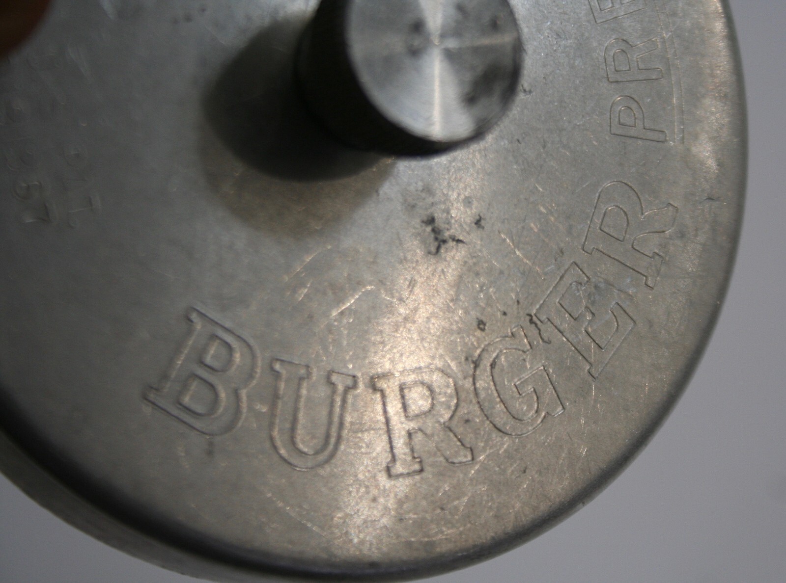 Vintage Heuck Burger Press Aluminum with Turning Clean Release Blade gallery