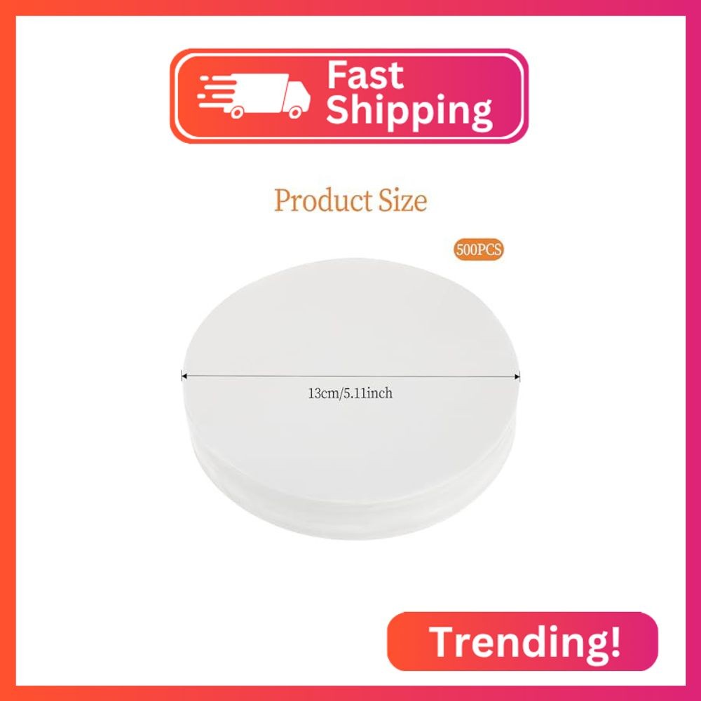 Giantree 500 Pcs 5 Inches Hamburger Patty Paper Round, Parchment Burger Papers N gallery