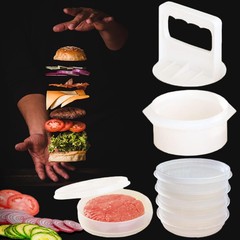 Contenedores Para Congelador Hamburger Press Patty Maker – Paquete Convenient…