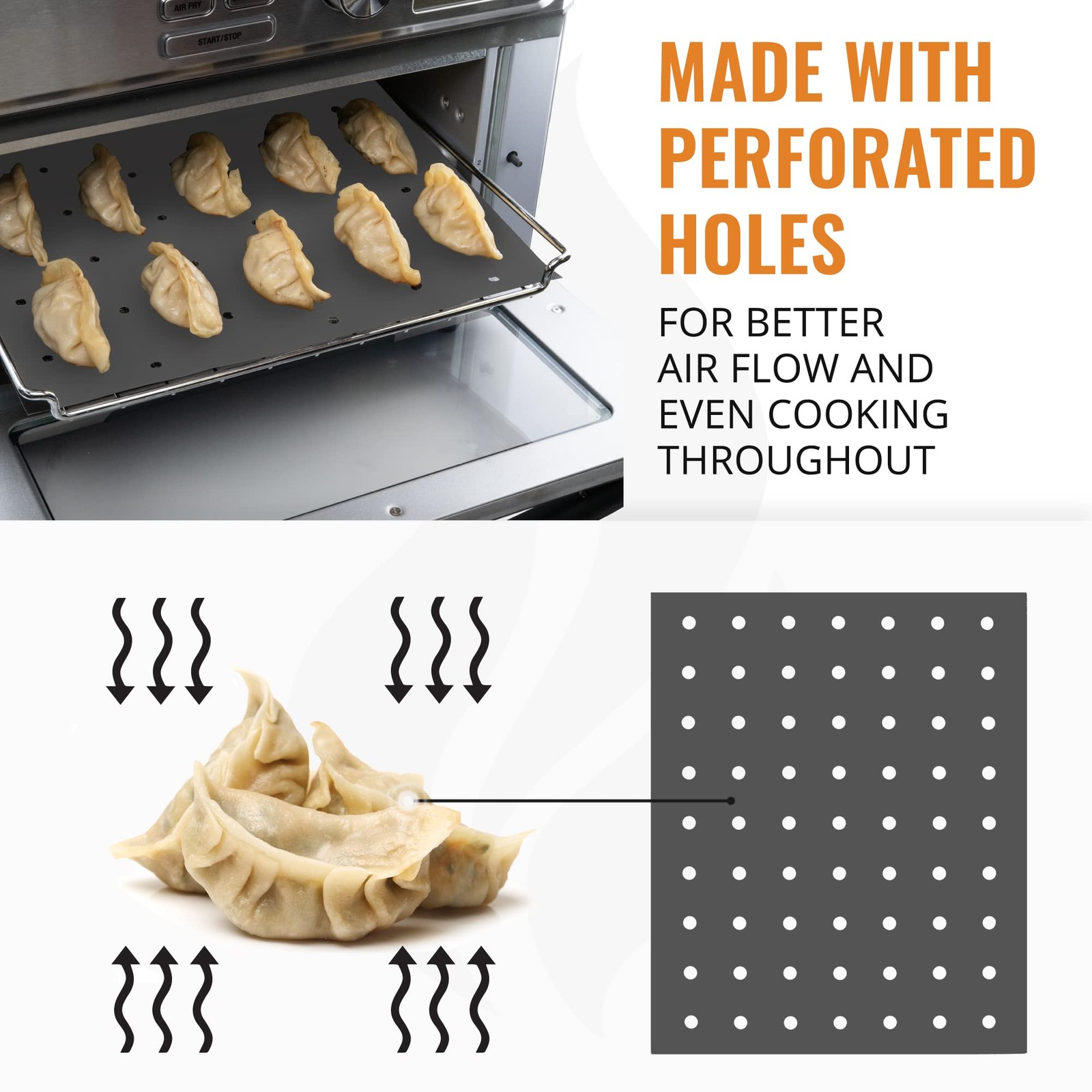 Reusable Liners for Toaster Oven Air Fryer 10 x 12 Accessories 10 x 12 gallery