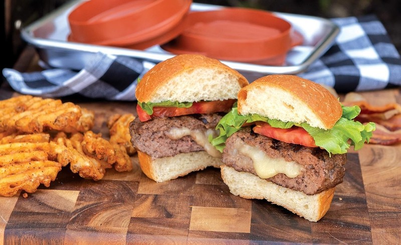 365 Indoor/Outdoor Stuffed Burger Maker & Patty Press - Create Perfect Burgers gallery