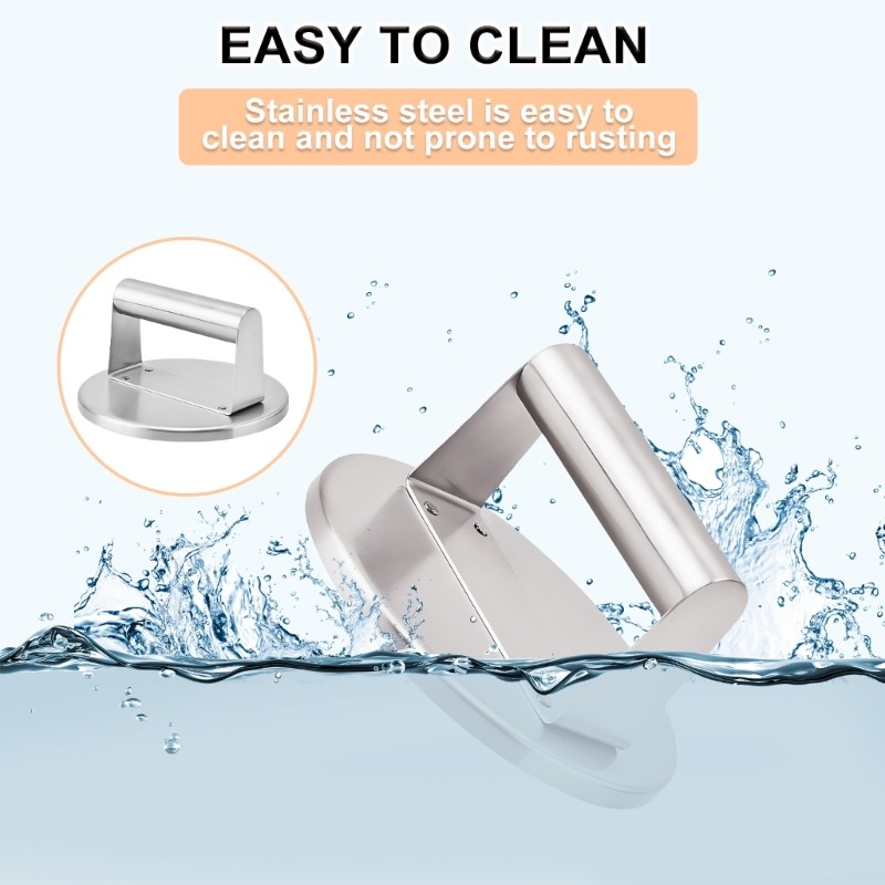Professional Pressing Tool For Burgers Steaks And Vegetables Easy Cleaning gallery
