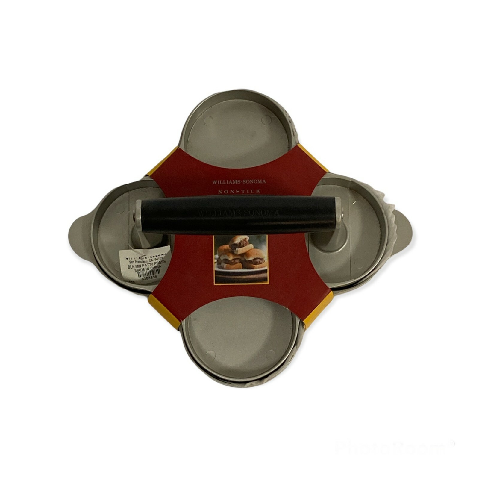 NWT Williams Sonoma Nonstick Mini Burger Press Sliders 4 Patties gallery