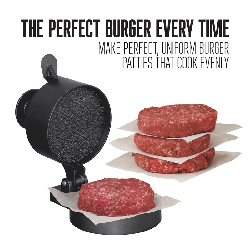 Weston Burger Press, Makes 4 1/2" Diameter Patties for Hamburger, Crab Cakes,... gallery