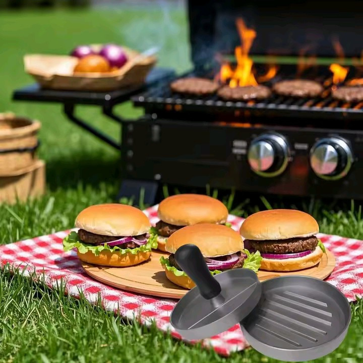 Circular Burger Mold Burger Press Non-stick Meat Pie Machine Home Food Mold kit gallery