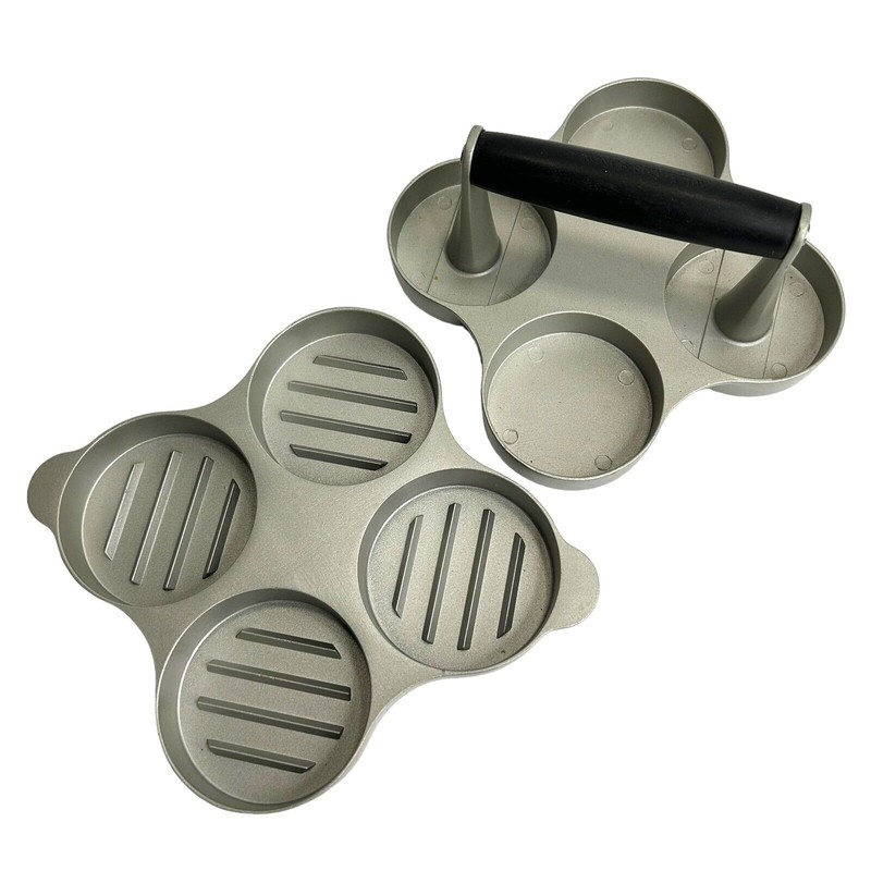 Williams Sonoma Nonstick Mini Slider Burger Press 4 -Hole gallery