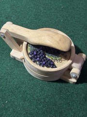 Vintage Wooden Grape Press Nutcracker Wine Press Style Kitchen Decor Vineyard