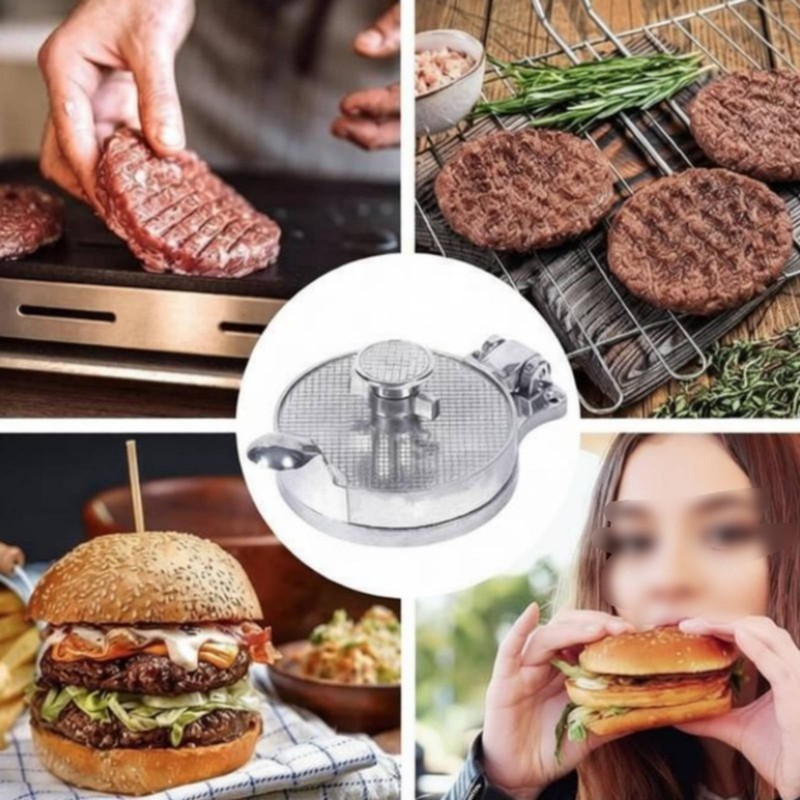 Beef Patty Press Aluminum Alloy Kitchen Tool Easy to Clean gallery