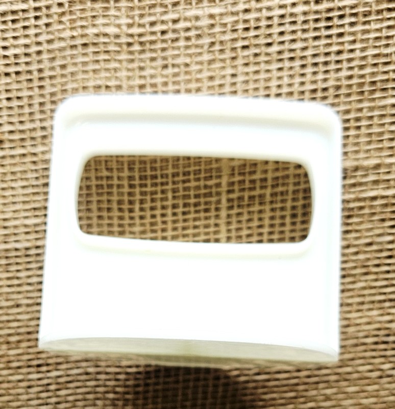 Vintage Tupperware 7pc Hamburger Press Keepers 4.5" gallery
