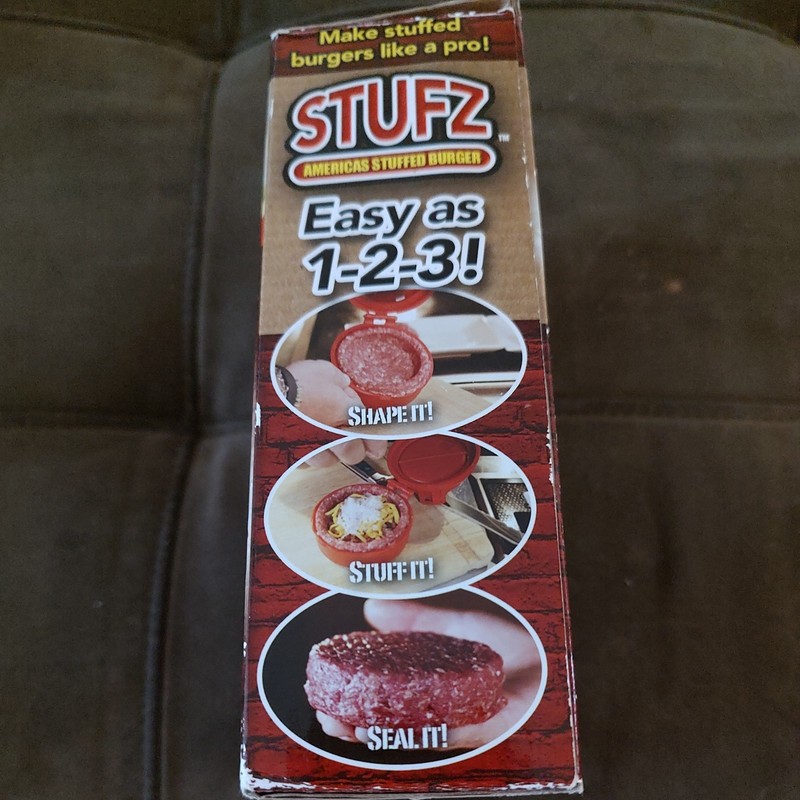 Stufz Stuffed Burger Press - Hamburger Patty Maker - As Seen On TV gallery