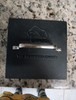 Pampered Chef Cast Iron Grill Press 8.5” Square For Meat, Bacon, Burgers EUC gallery