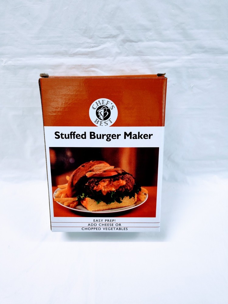 Chef's Best Stuffed Burger Maker Hamburger Press