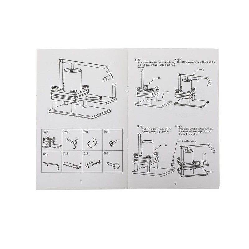 Commercial Burger Press Manual Hamburger Patty Maker Press Forming Machine gallery