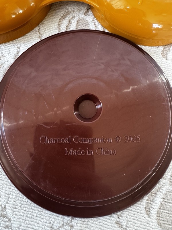 Charcoal Companion Double Hamburger Press Mold 2005 Burger 4.5 Circular Patties gallery