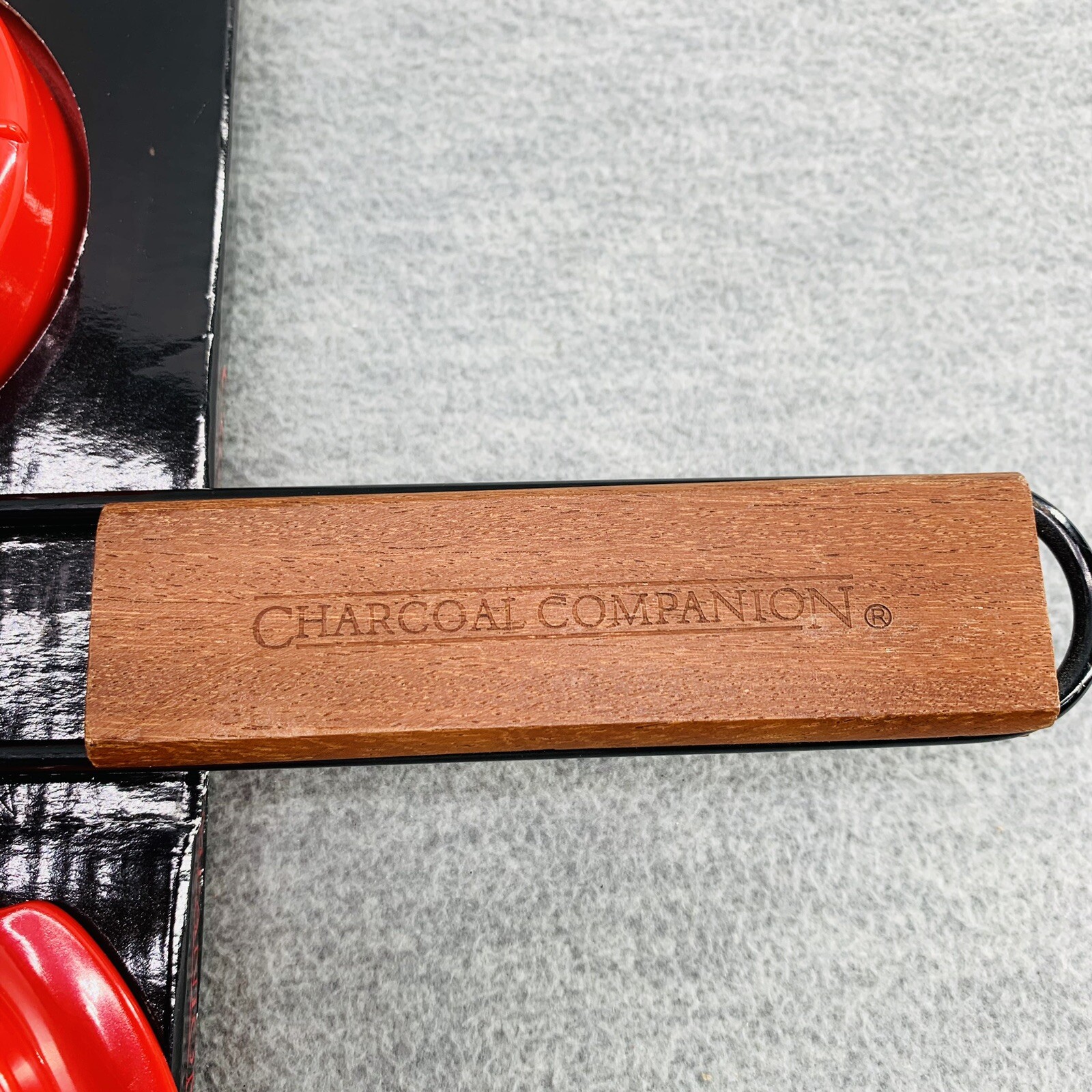 CHARCOAL COMPANION - STUFF A BURGUER CC3519 Basket Press And Recipe Book Set K gallery