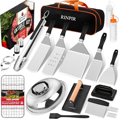 33PCS Blackstone Flat Top Grill Accessories Kit - Dark Griddle Accessories gallery